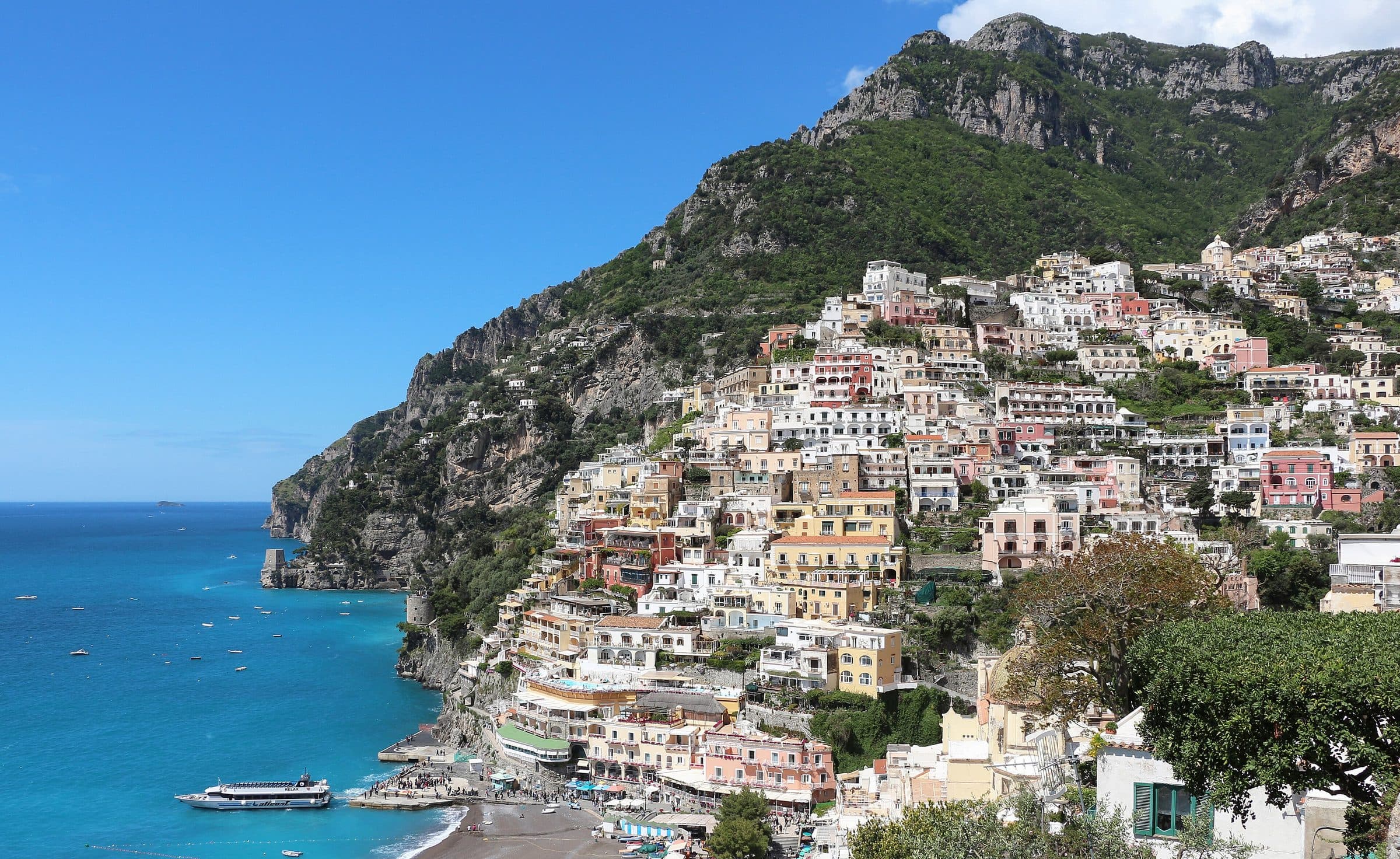 Positano on the Amalfi Coast