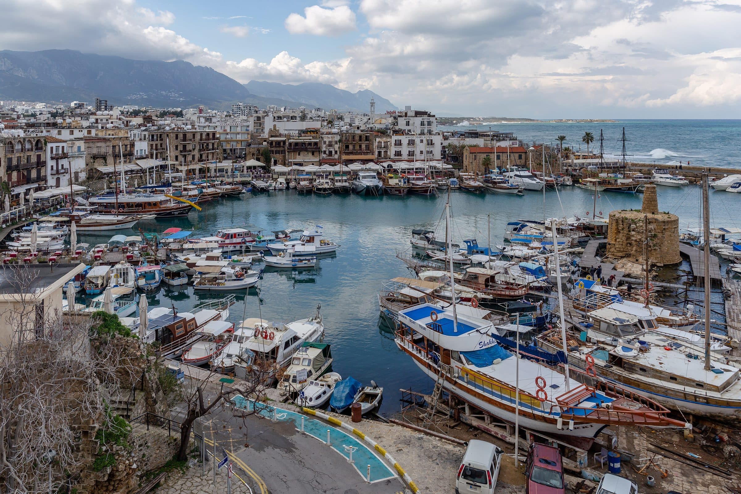 Kyrenia harbour, Northern Cyprus