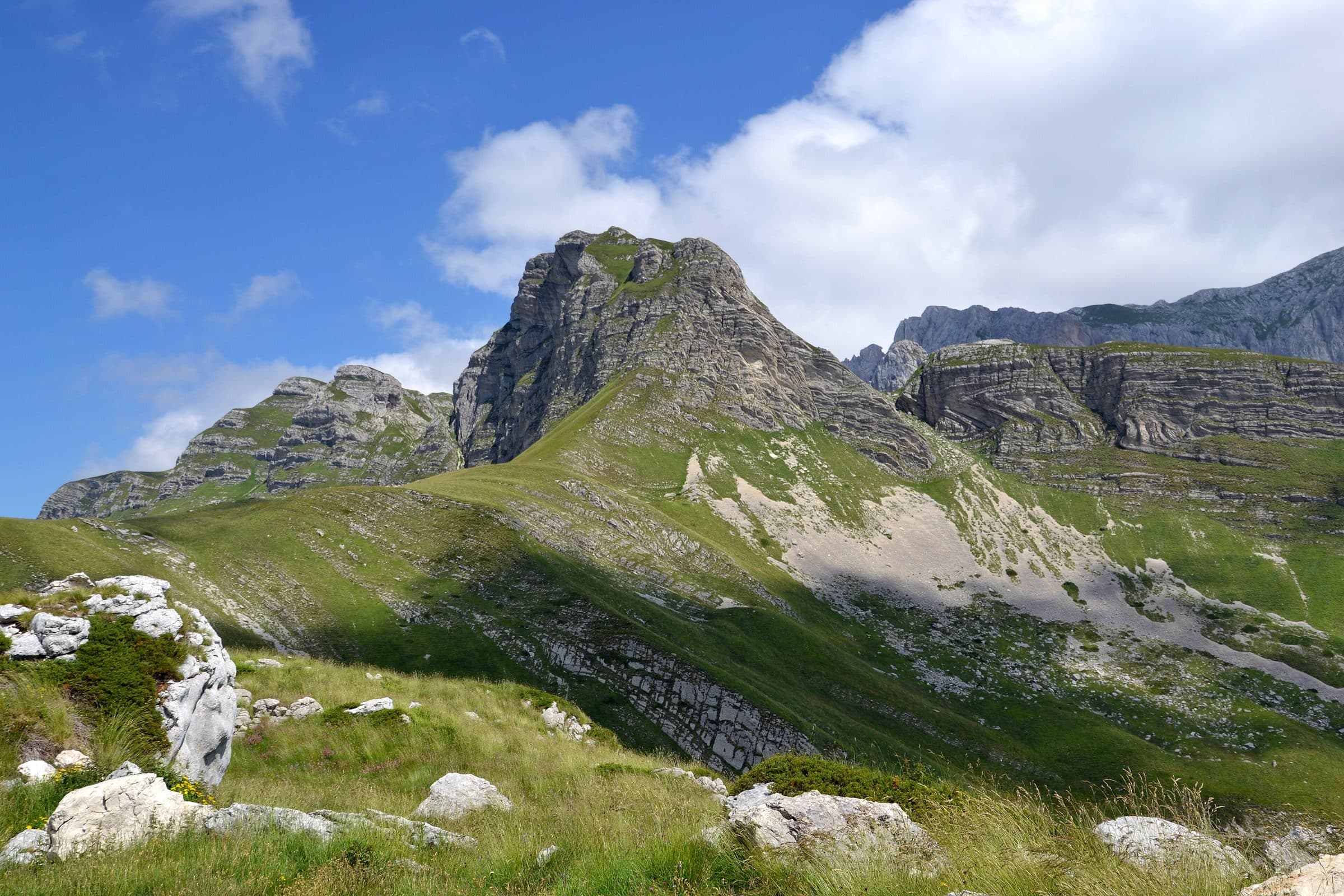 Peaks and meadows of Durmitor National Park