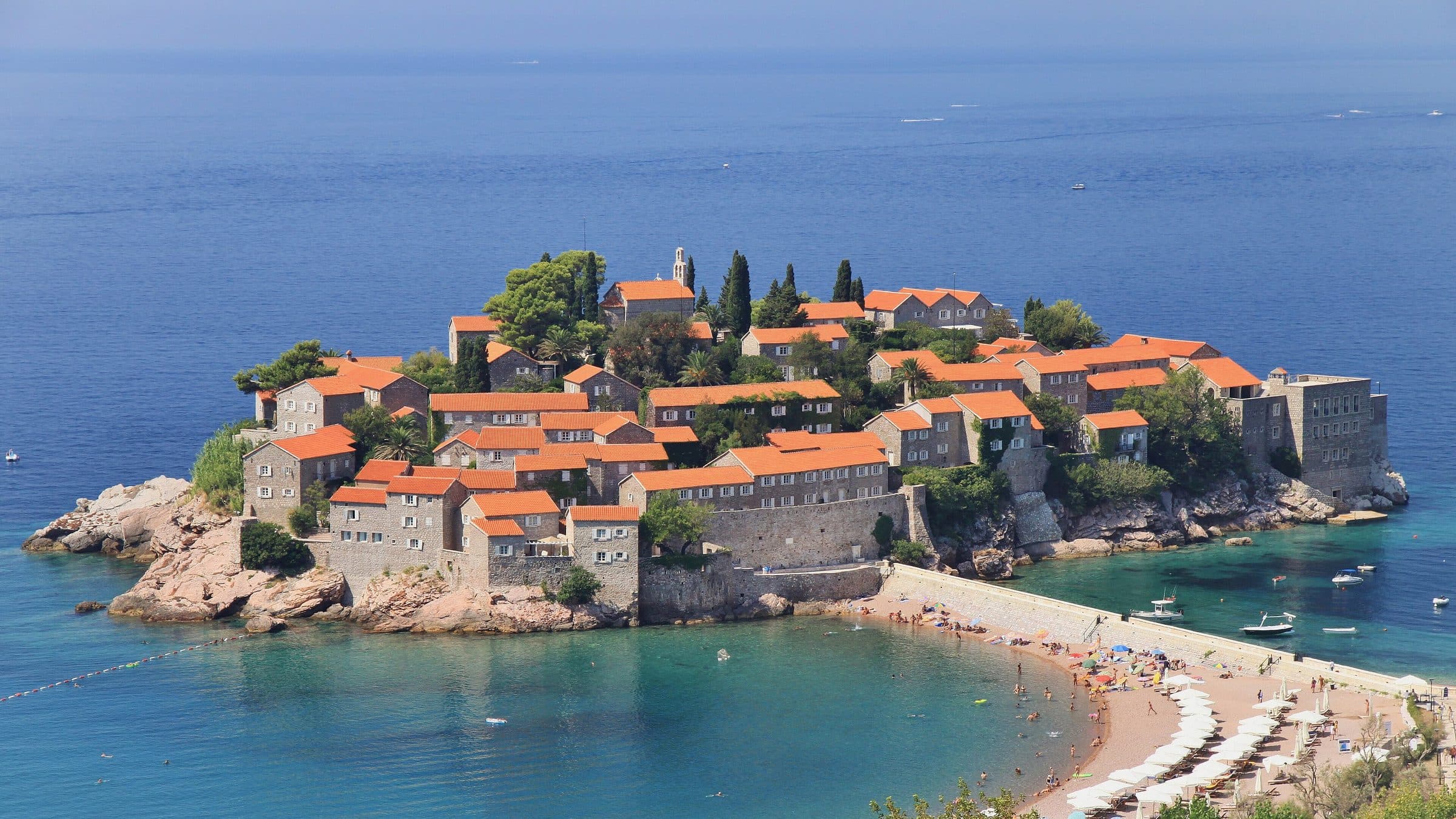 Sveti Stefan on the Budva Riviera