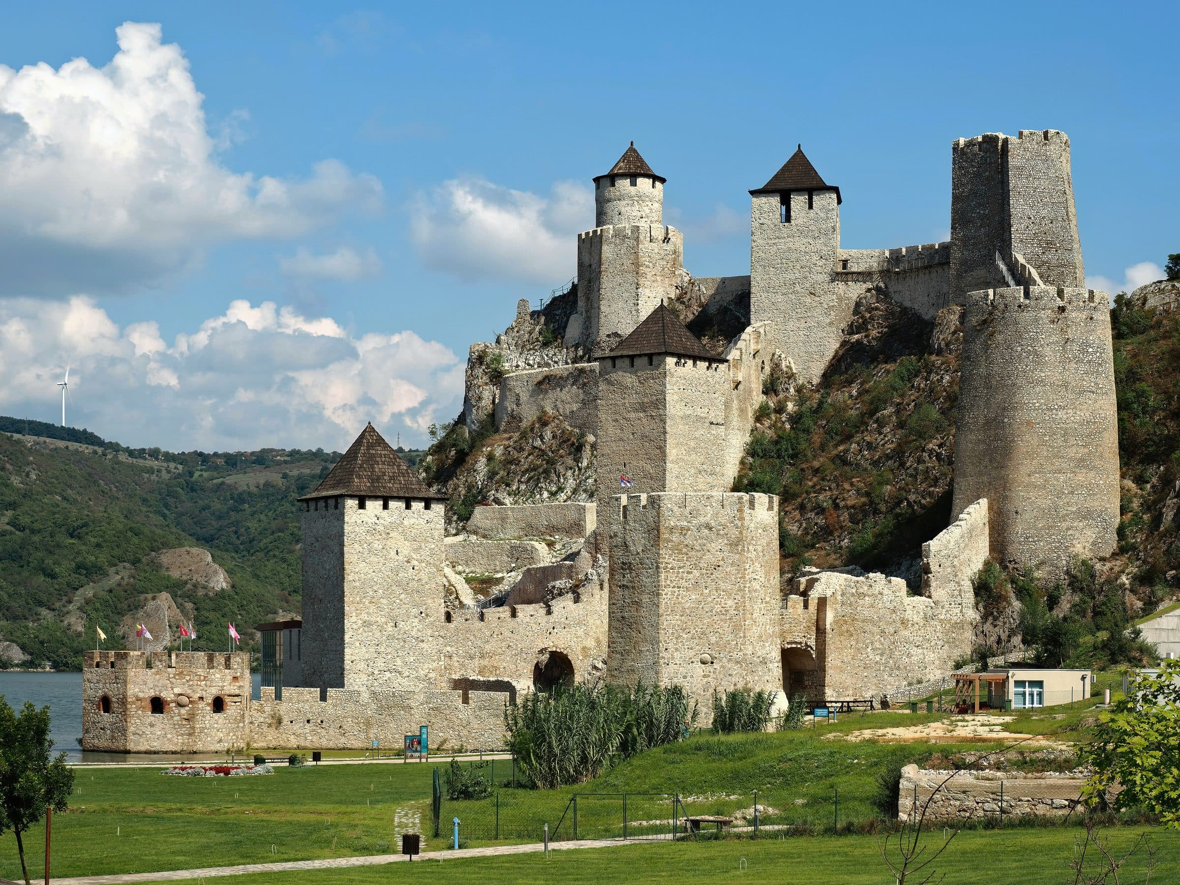 Golubac Fortress on the Danube