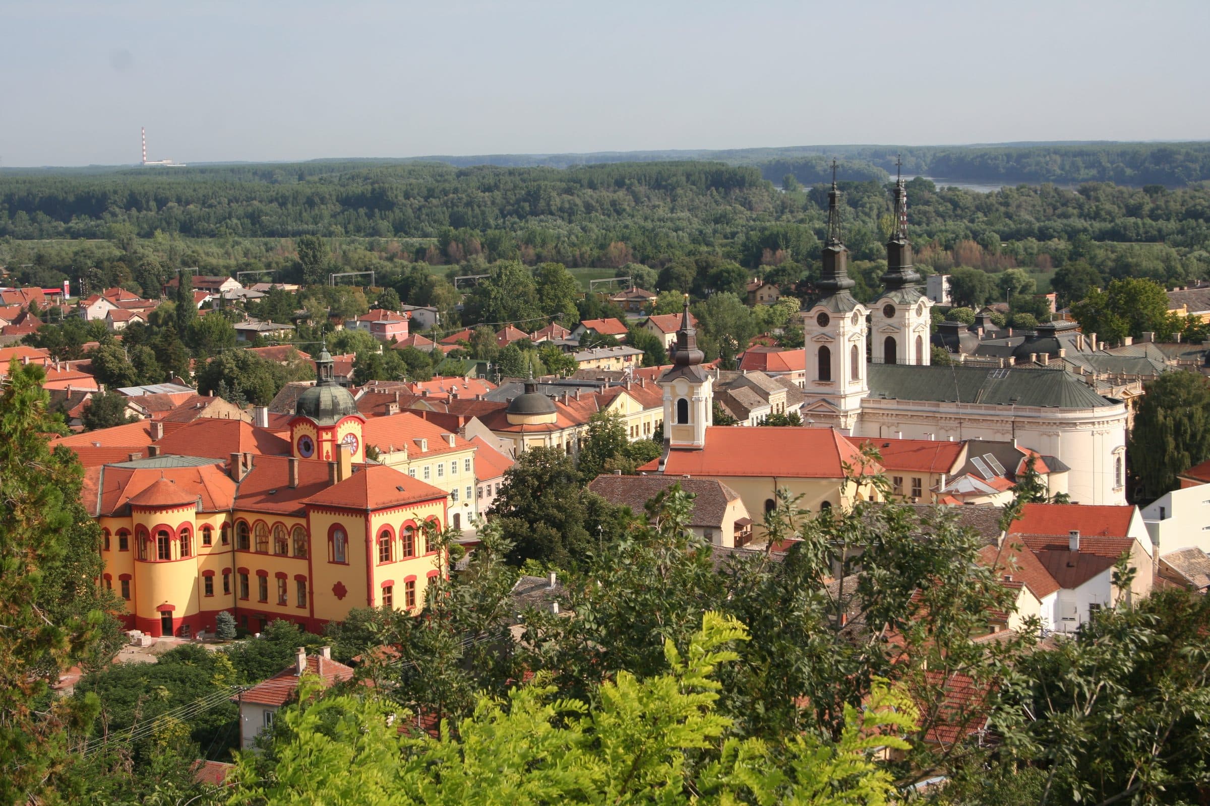 Sremski Karlovci in the Fruška Gora wine region